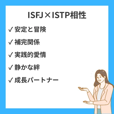 ISFJとISTPの相性を徹底解説！のアイキャッチ画像