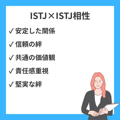 ISTJとISTJの相性と違いを徹底解説！のアイキャッチ画像